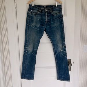 APC Vintage distressed slim fit jeans . 32 inch waist.